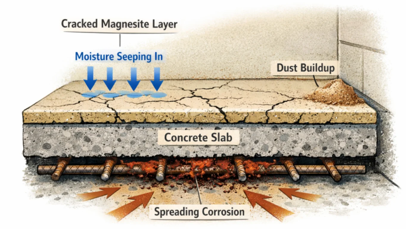 Removing Magnesite