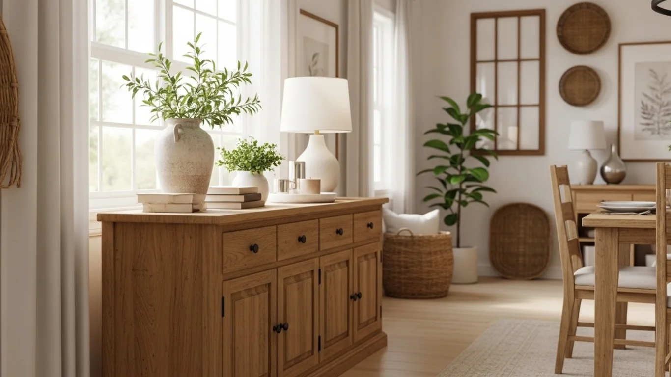 Rustic Farmhouse Sideboard