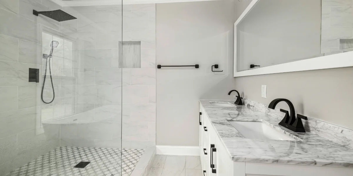 Frameless Shower