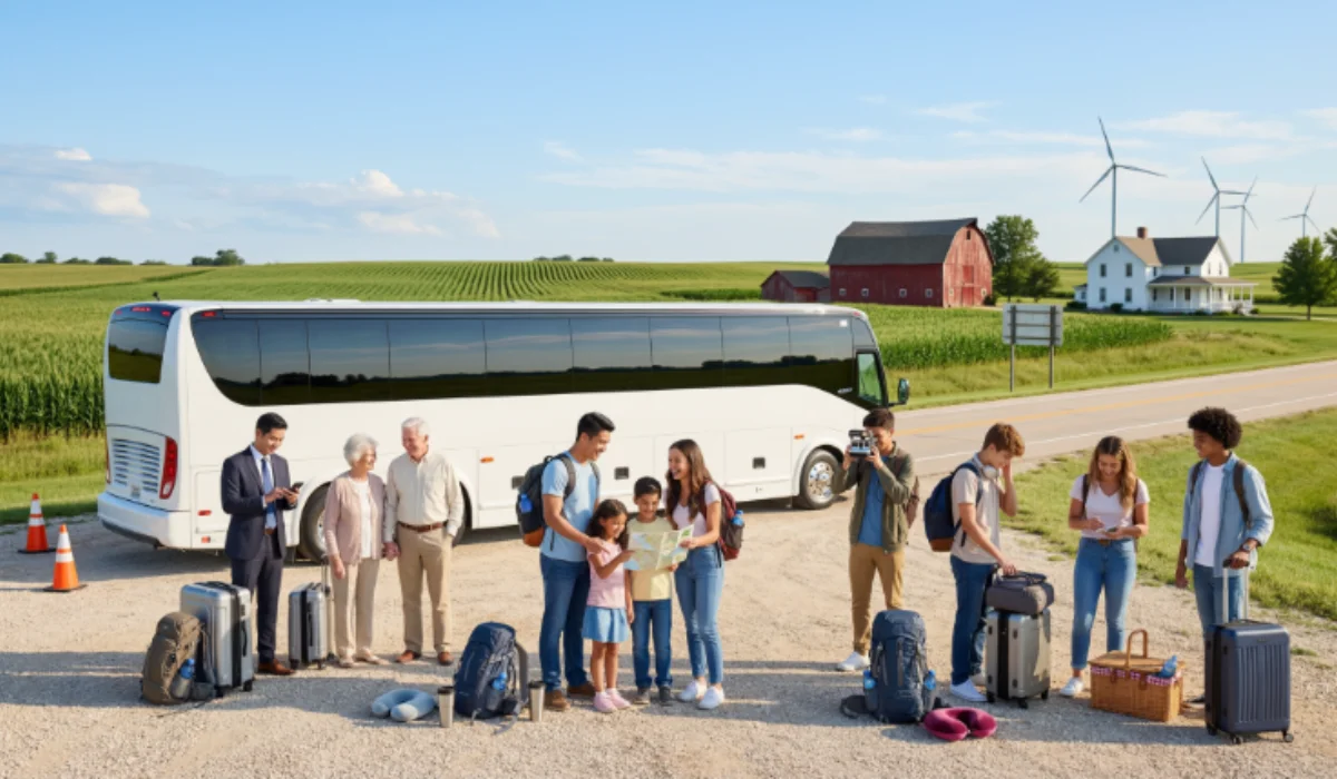 Iowa Charter Bus