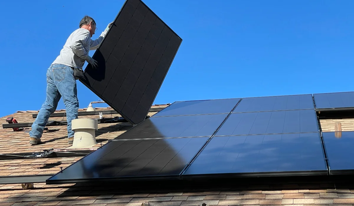 Solar Battery Installation